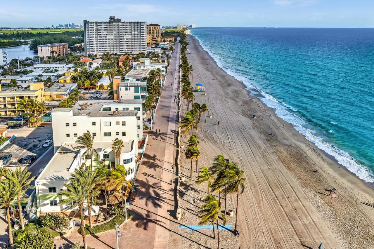 Walkabout 6 Suite On Hollywood Beach With Ocean Views Bagian luar foto